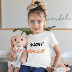 White Tee - Kids Club