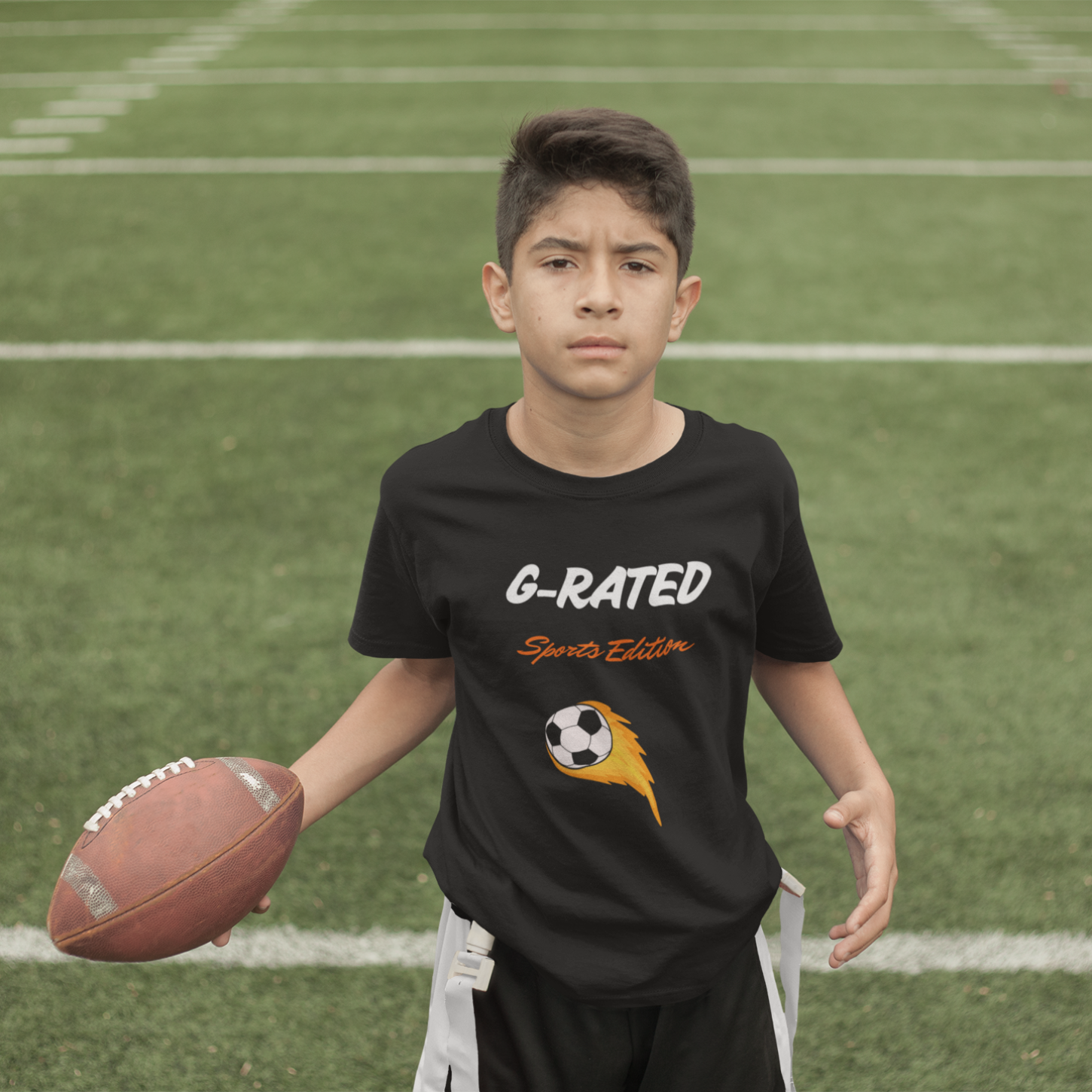 Black Tee - Sports Edition